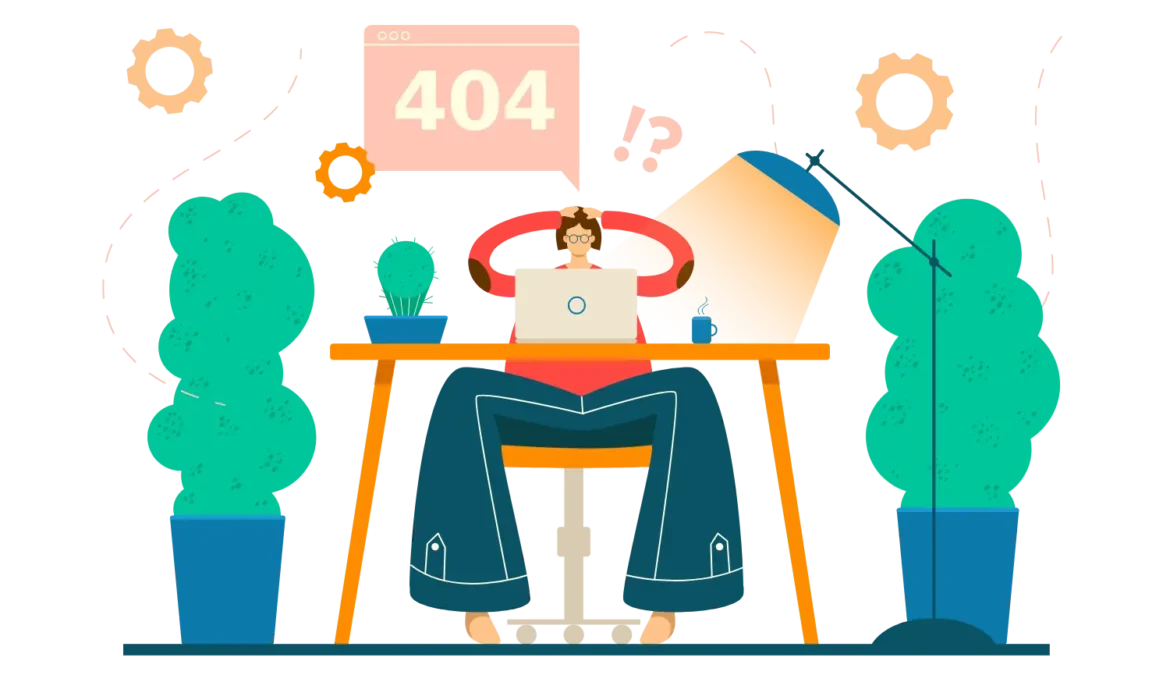 how to solve 404 error in website