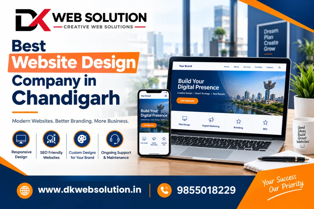 Best Website Design Company in Chandigarh for Small Businesses